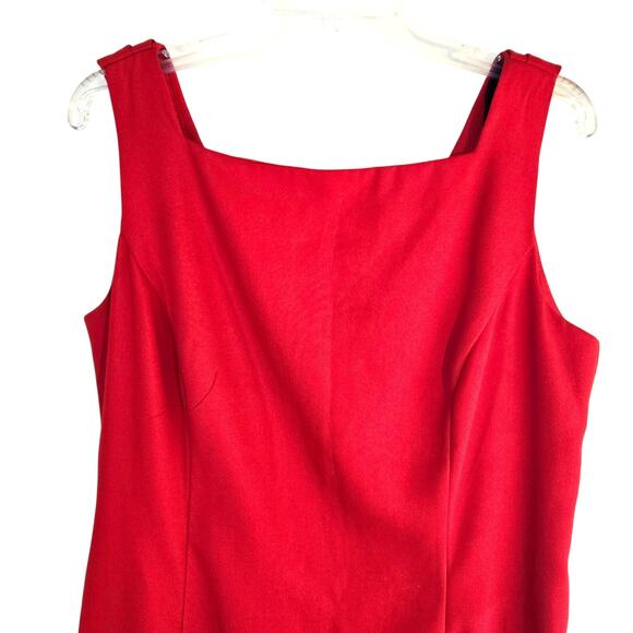 Virgo Women's Dress 14 Red Cocktail Party Semi Formal Short Misses Size Large L - Picture 3 of 7